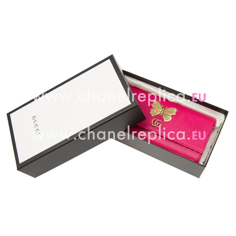 Gucci Leather continental wallet 499359 CAOGT 5661