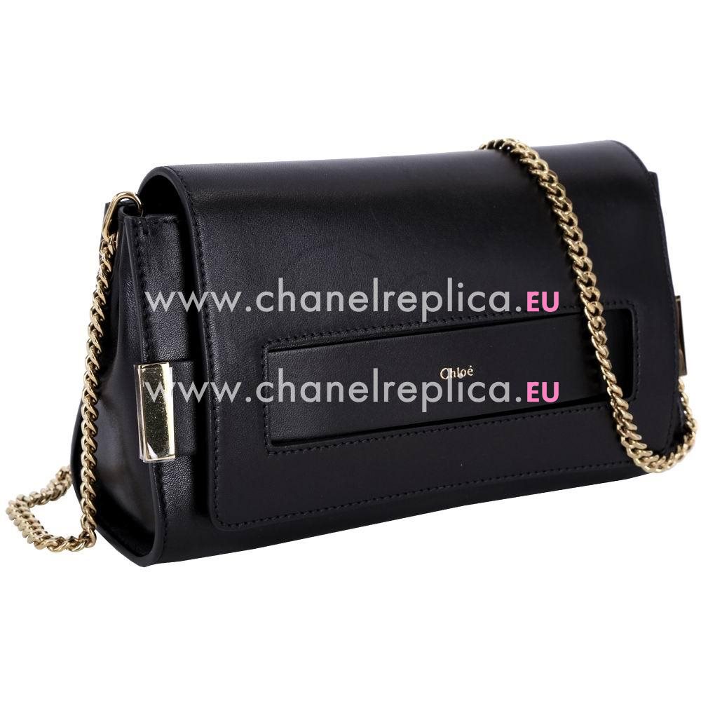 Chloe ELLE Goatskin Hand Bag In Black C417678