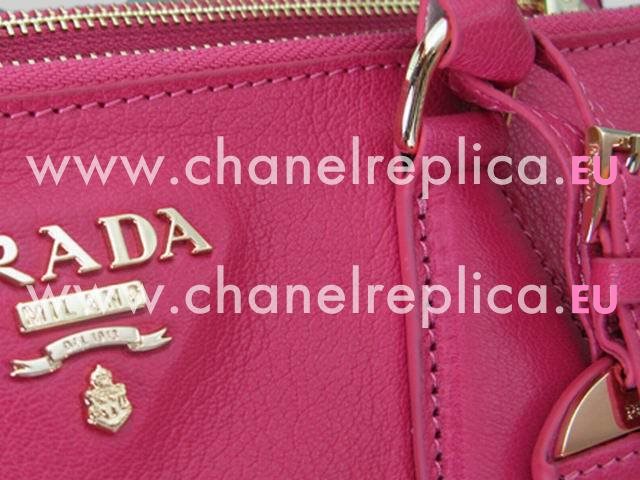 Prada Saffiano Lux Calfskin Tote Bag in Pink(medium) PR242121