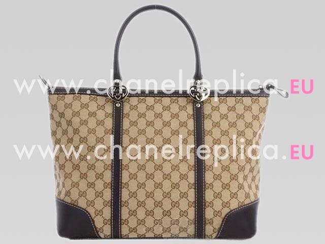 Gucci Early Spring Lovely Tote Bag Deep Brown(Large) GU326727