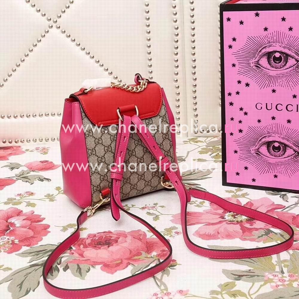 Gucci Padlock GG Supreme backpack 498194 KLQJG 9785