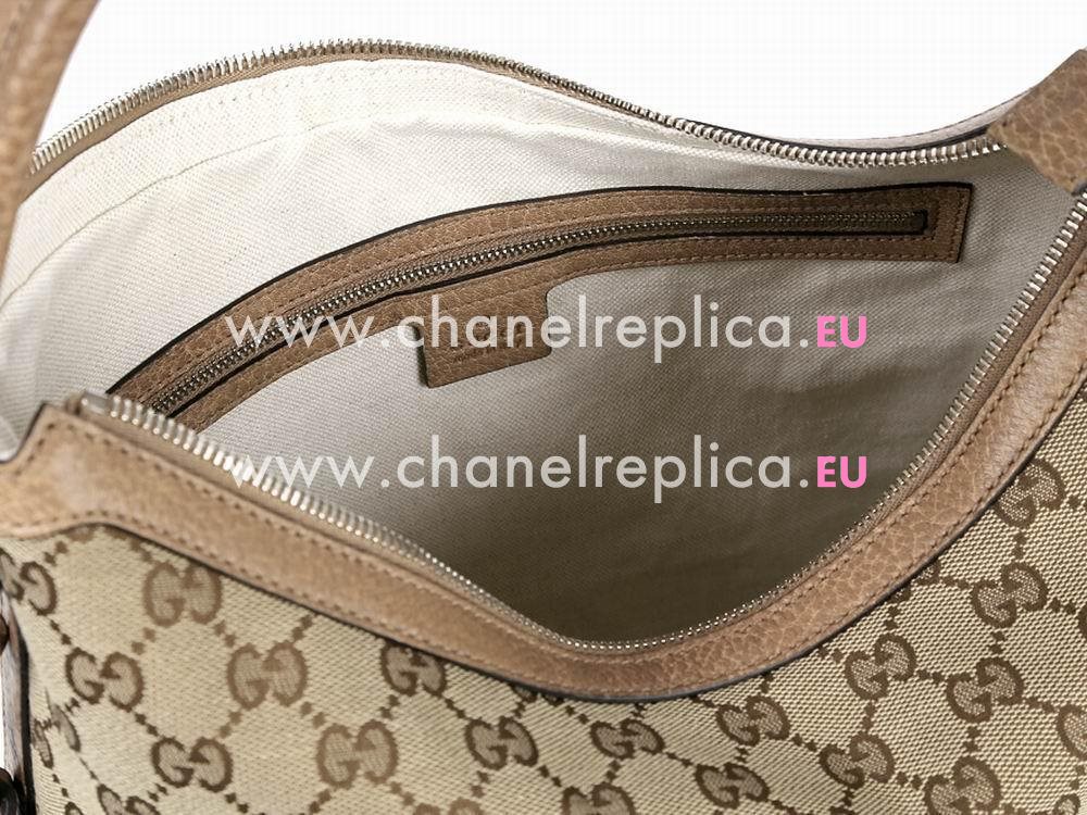 Gucci Miss GG Calfskin Leather Hobo Bag In Brown G5947076