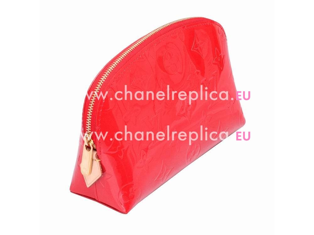 Louis Vuitton Monogram Vernis Cosmetic Pouch MM M91746