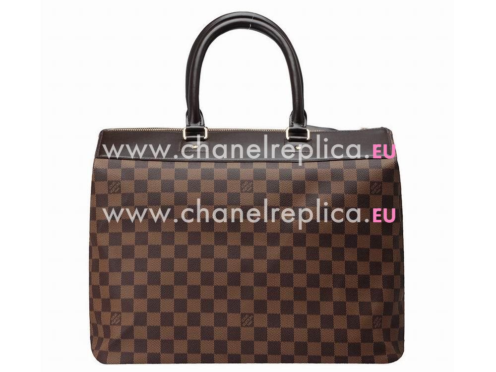 LOUIS VUITTON DAMIER EBENE CANVAS GREENWICH PM N41165