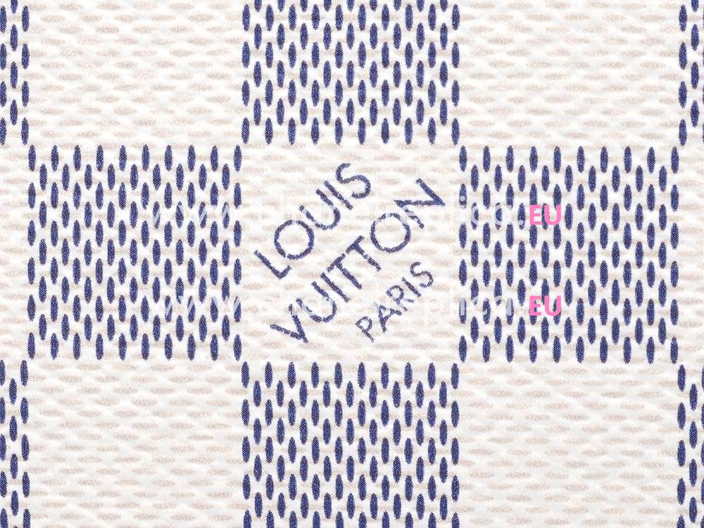 Louis Vuitton Damier Azur Cosmetic Pouch N60024