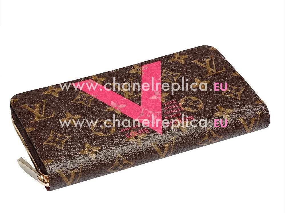 Louis Vuitton Monogram Canvas Zippy Wallet Grenade M60936