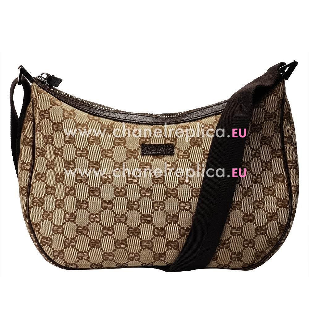 Gucci Sukey Classic G Mark Calfskin Bag Coffee G4841846