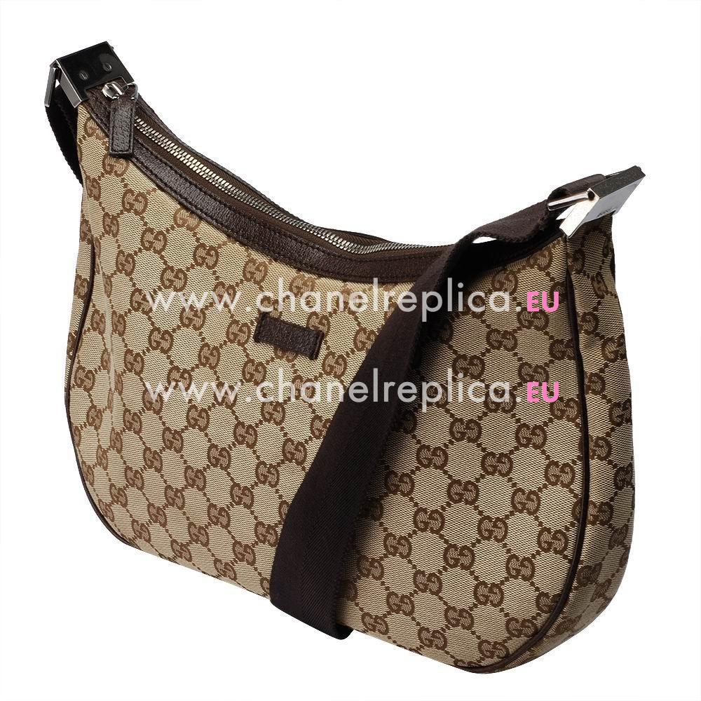 Gucci Sukey Classic G Mark Calfskin Bag Coffee G4841846