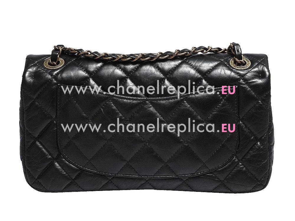 Chanel Aged Calfskin Flap Bag Embellished With Medallions A92674