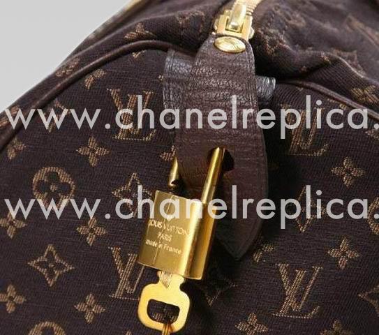 Louis Vuitton Monogram Mini Lin Speedy 30 Fusain M95224