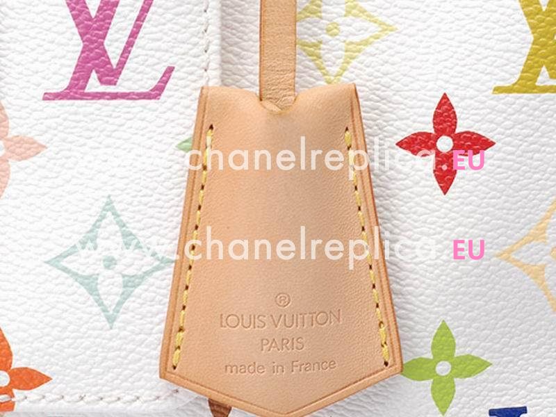Louis Vuitton Monogram Multicolore Canvas SPEEDY 30 White M92643