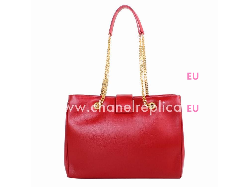 YSL Saint Laurent Calfskin Y Bag In Red YSL34206525