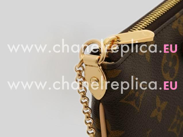 LOUIS VUITTON MONOGRAM CANVAS MILLA CLUTCH MM M60094