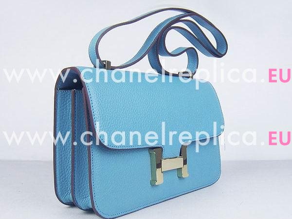 Hermes Constance Bag Micro Mini Light Blue(Gold) H1020LBG