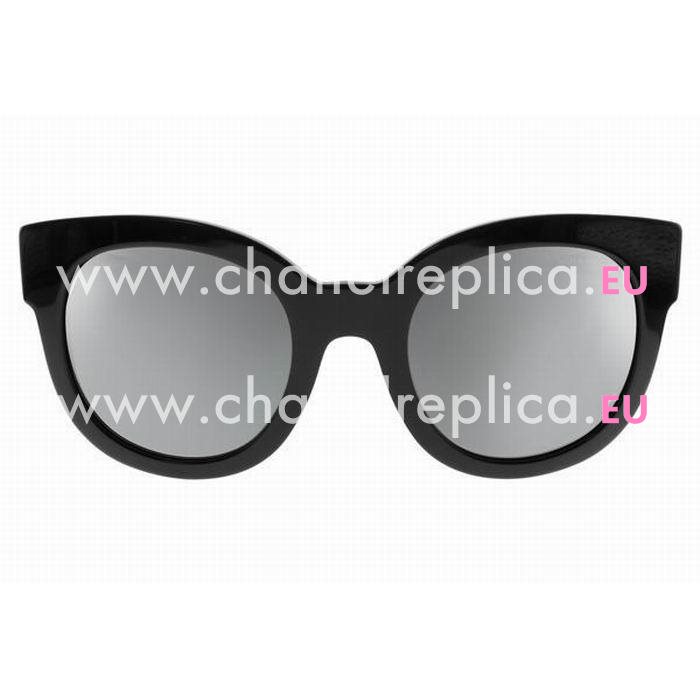 Chanel Plastic Frame Sunglasses Black A7082504