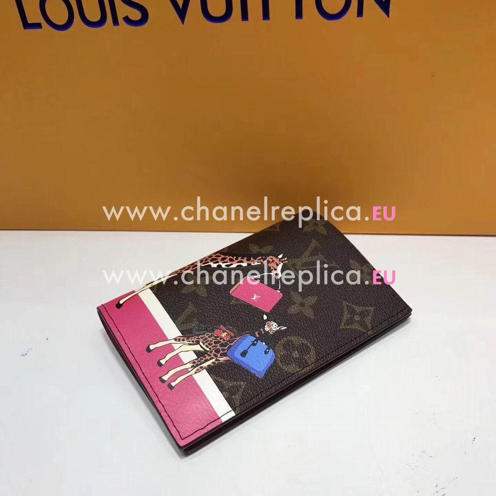 Louis Vuitton Passport Cover Monogram Canvas Wallet M62089