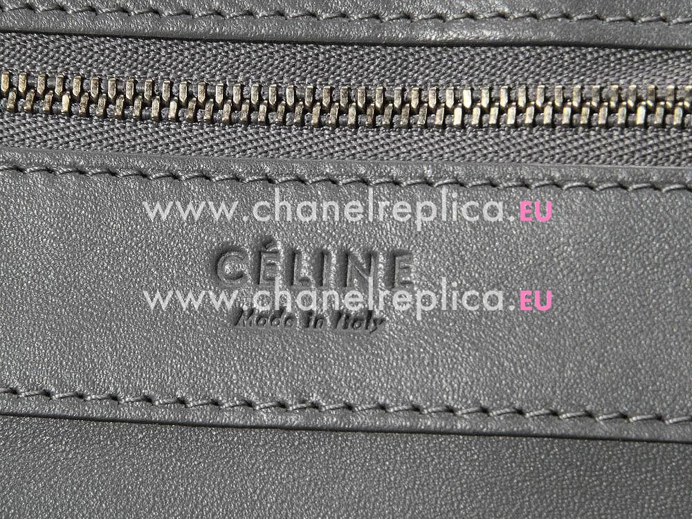 Celine Cabas Lambskin Double colour Bag(Brown/Grey) CE70057