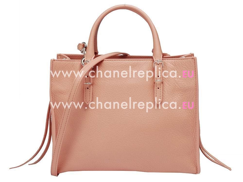 Balenciage Papier Calfskin Silvery hardware Bag Pink B2055074