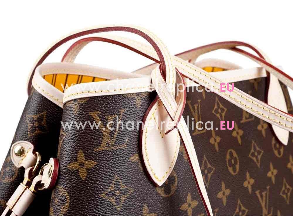 Louis Vuitton Monogram Canvas Neverfull MM Mimosa M40997