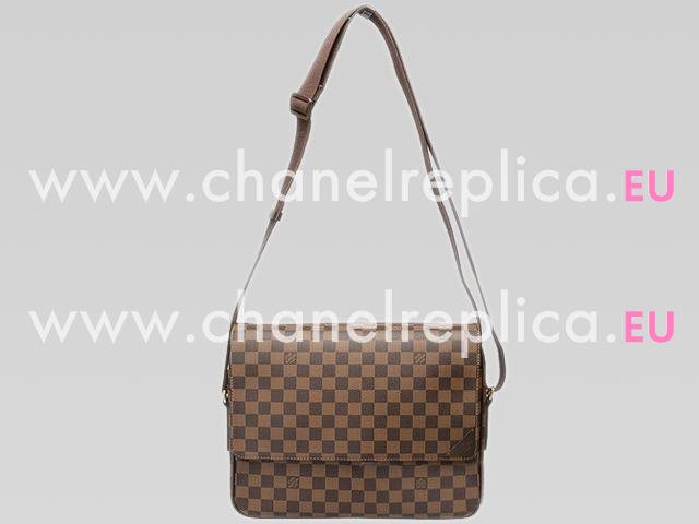 Louis Vuitton Damier Ebene Canvas Shelton MM Bag N41149