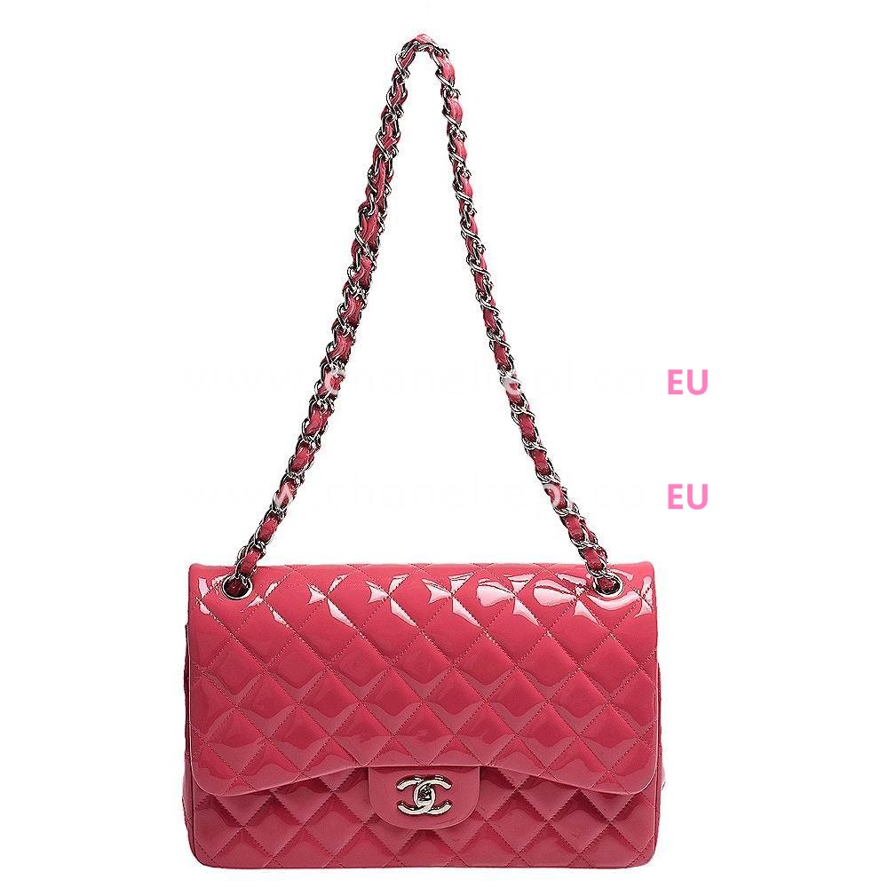 Chanel New Color Coco Flap Jumbo Size Bag Peach Pink A58600MTF