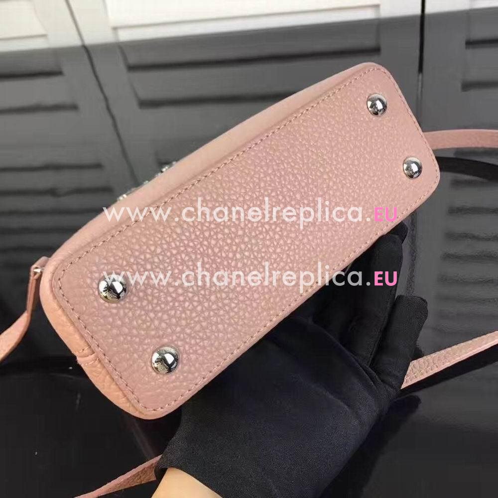 Louis Vuitton Capucines Nano Taurillon Leather Bag In Pink M612151