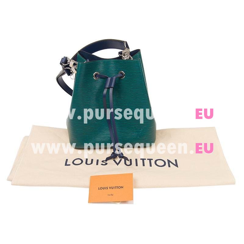 Louis Vuitton Epi grained cowhide leather Emerald Green Indigo NéoNoé BB M53612