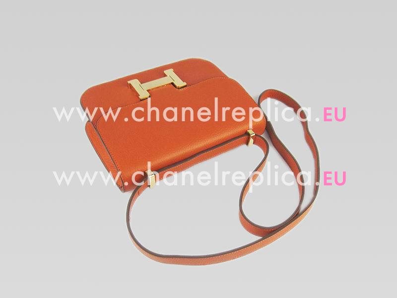 Hermes Constance Bag Micro Mini Orange(Gold) H1017ORG