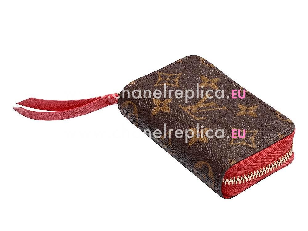 Louis Vuitton Monogram Canvas Zippy Multicartes Grenade M60911