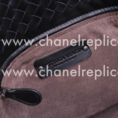Bottega Veneta Classic Nappa Leather Woven Bag Deep Coffee B4507464