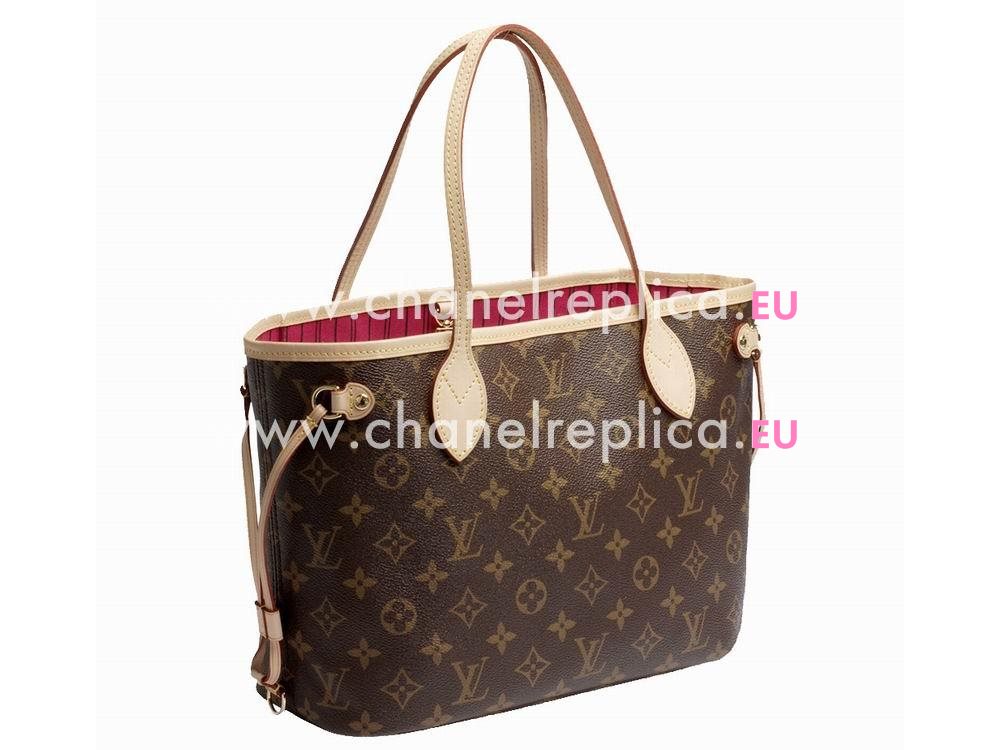 Louis Vuitton Monogram Canvas Neverfull PM Pivoine M41245