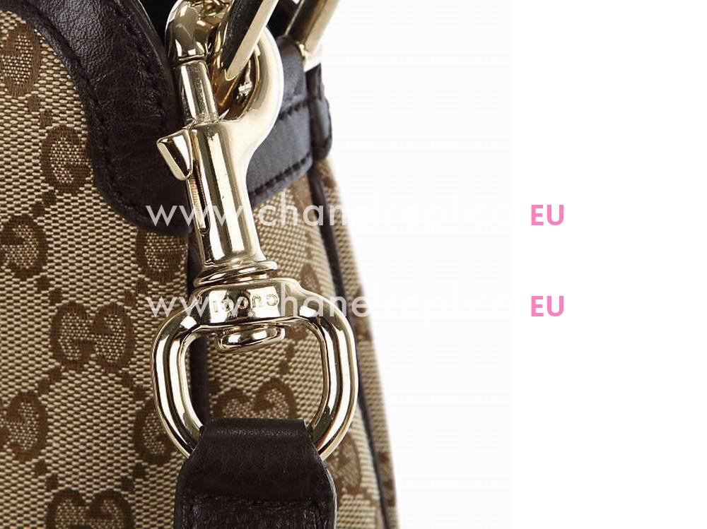 Gucci Bamboo Diana Calfskin Handle Bag In Brown G9643
