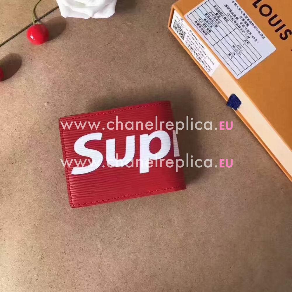 Louis Vuitton Supreme Epi Leather Wallet M7072807