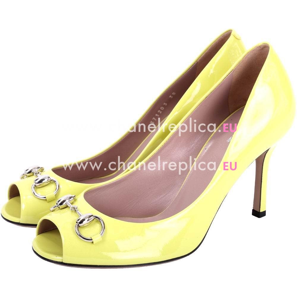 Gucci Jolene Classic Patent Leather Hight-heeled G7030203