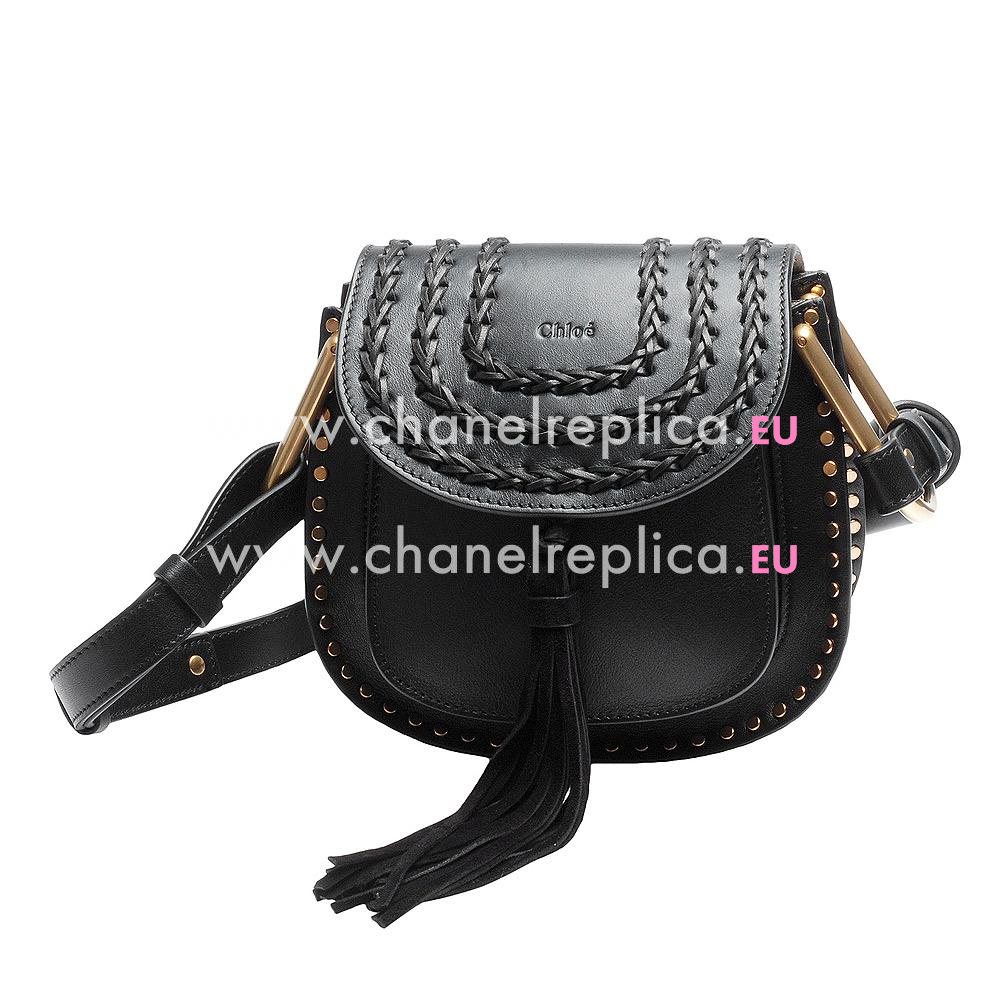 Chloe hudson Calfskin Mini Shoulder Bag In black C678904