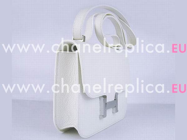 Hermes Constance Bag Micro Mini White(Silver) H1017WHS