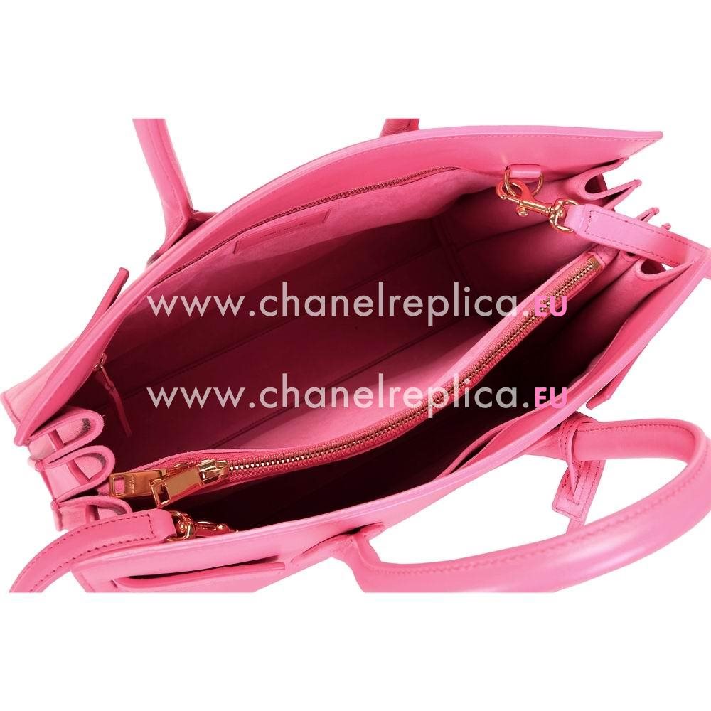 YSL Saint Laurent Sac DE Jour Calfskin Bag In Pink YSL5394596