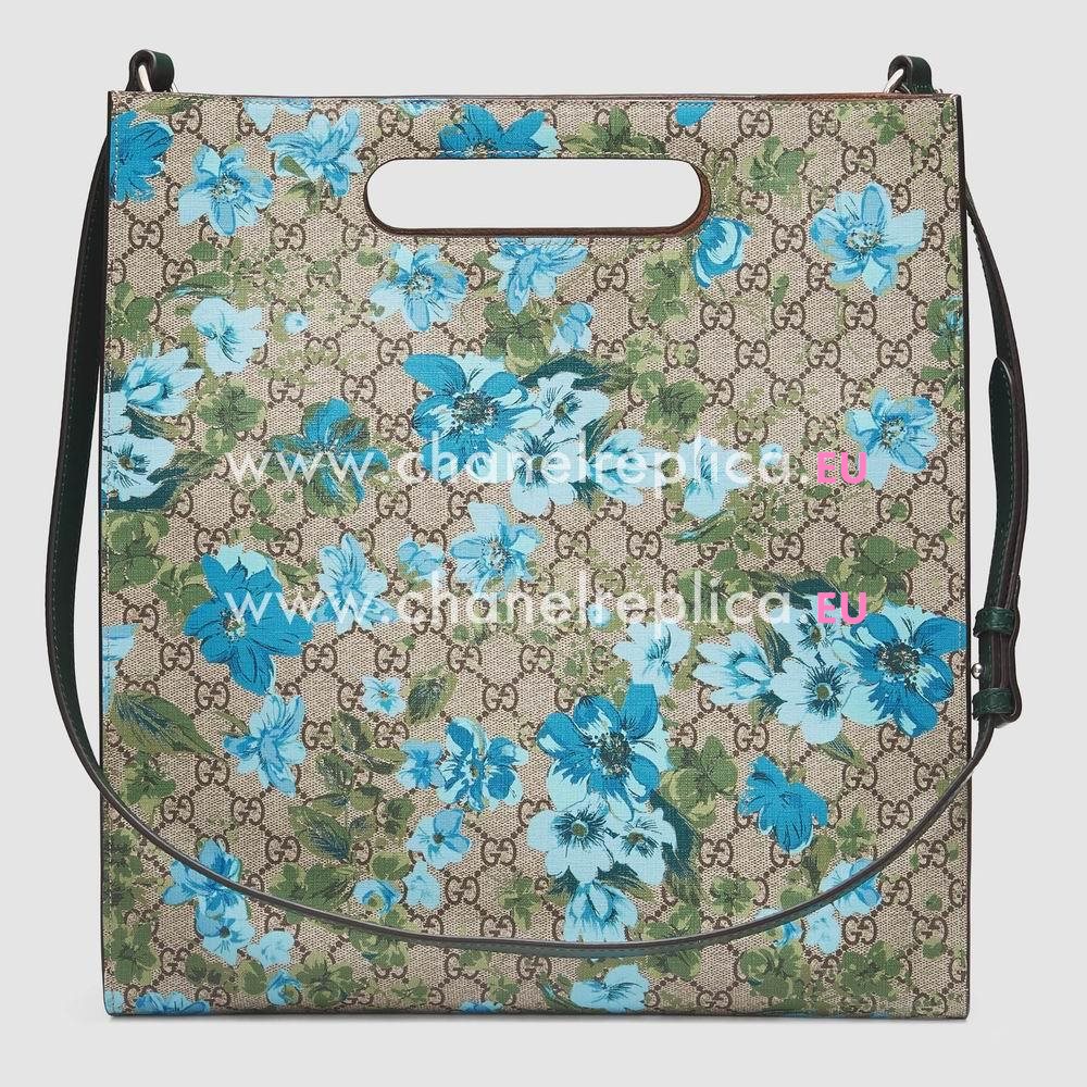 Gucci xl GG Supreme Canvas floral print tote bag 414476 KYSBN 893