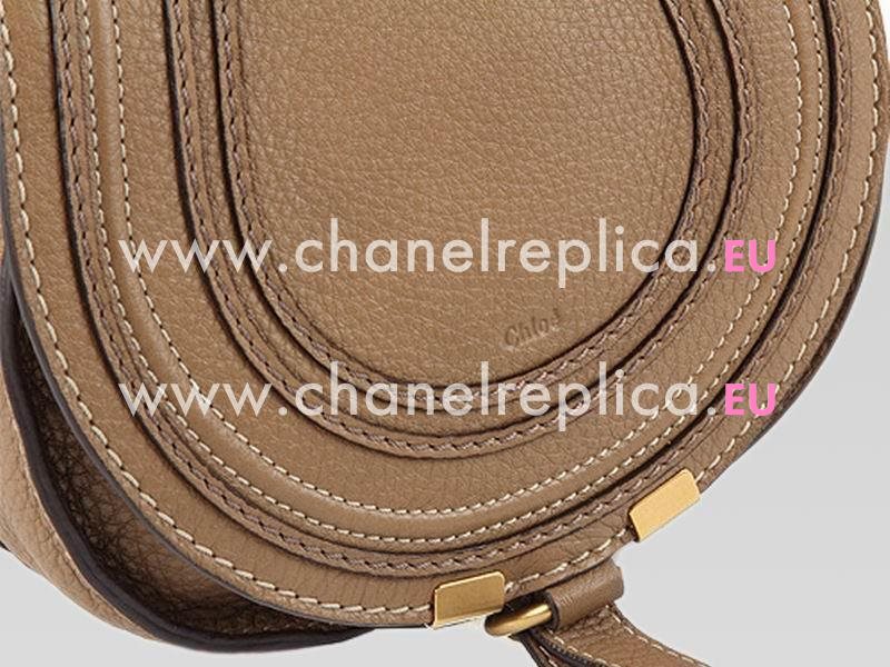 CHLOE Marcie Nano Calfskin Crossbody Bag Nut C460798