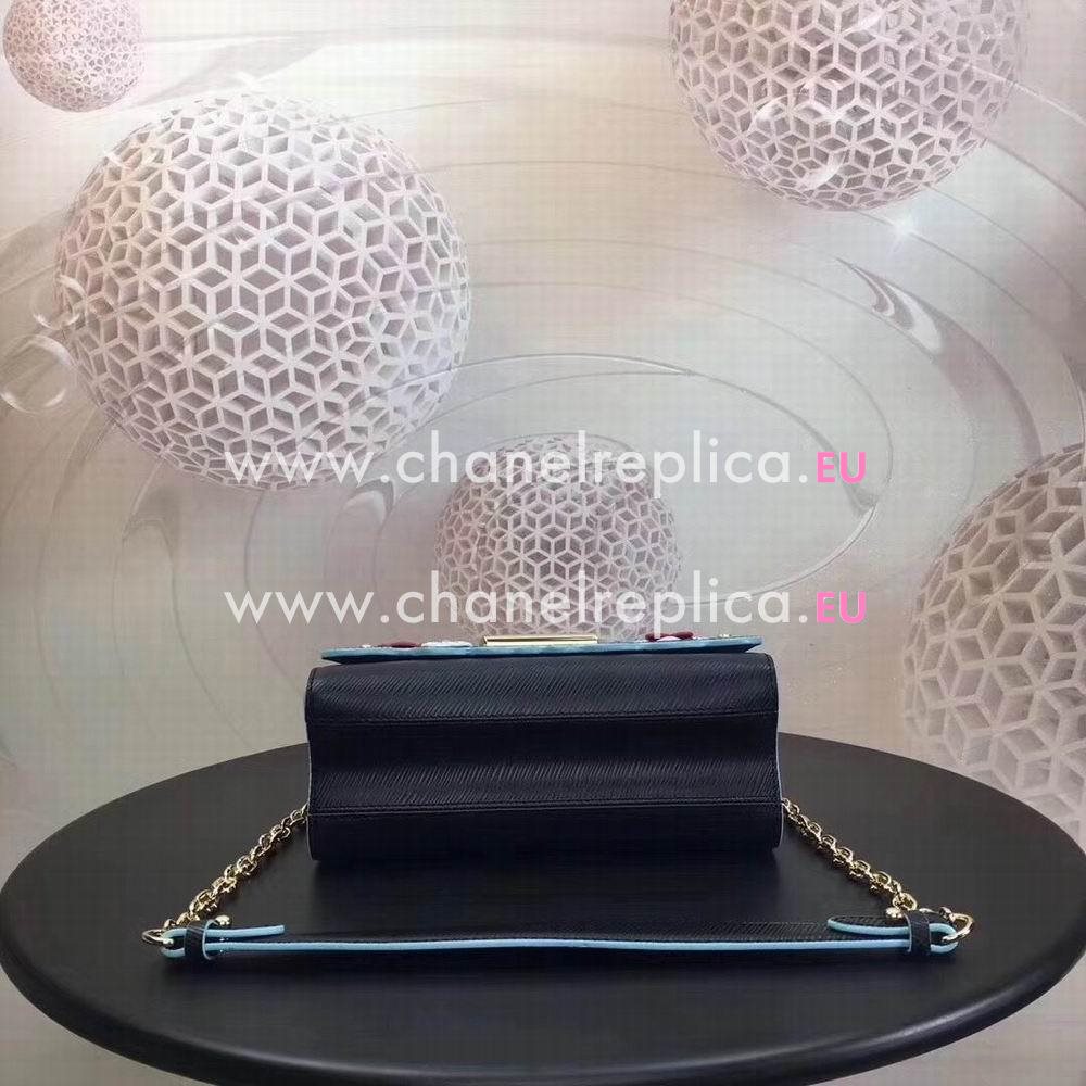 Louis Vuitton Twist Epi Leather Printed Chain Bag M54875