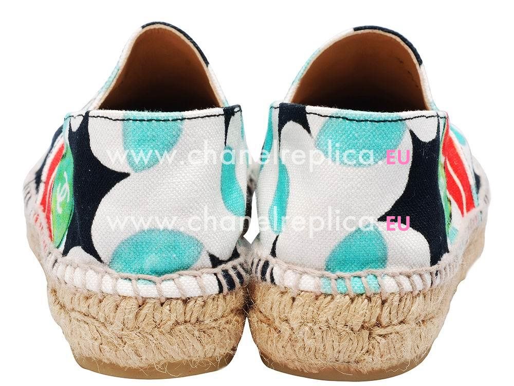 Chanel CC Kaleidoscope Espadrilles Penelope Shoes G29762-MULTI