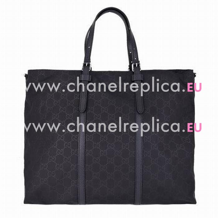 Gucci Nylon Tote Hand/Shoulder Bag In Black G6122501
