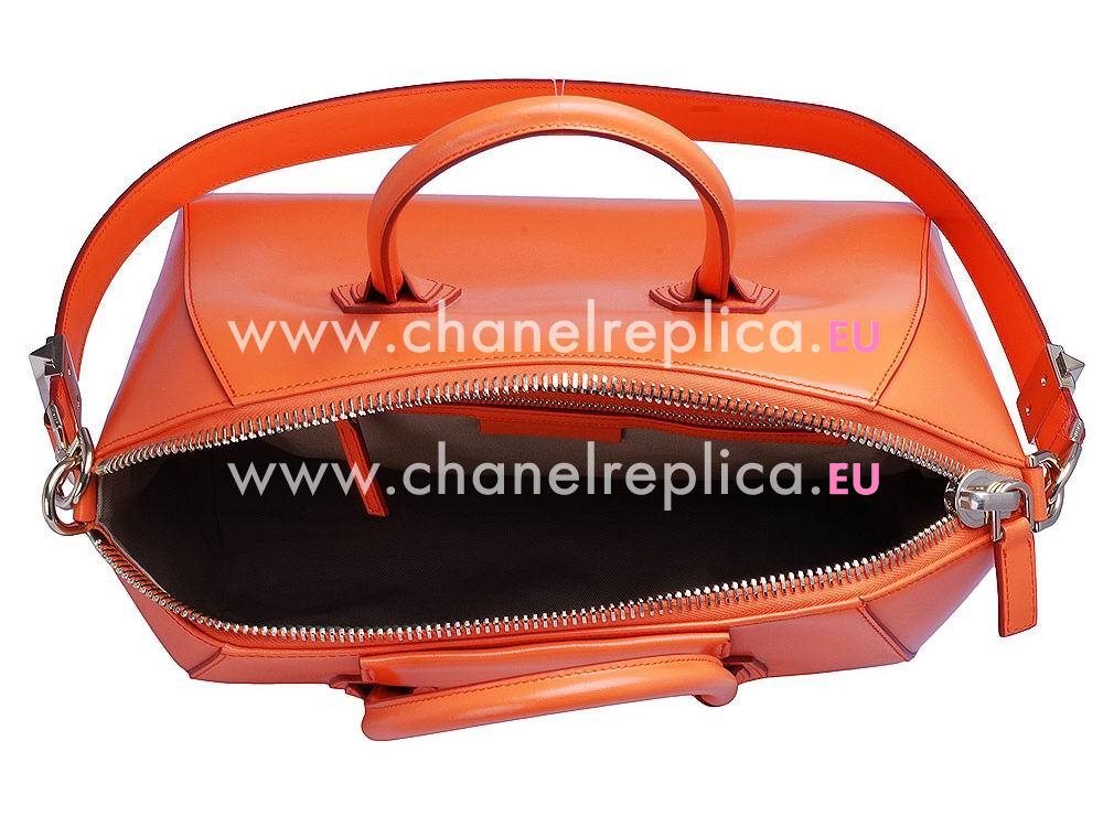 Givenchy Antigona Large Bag In Calfskin Orange BB543011