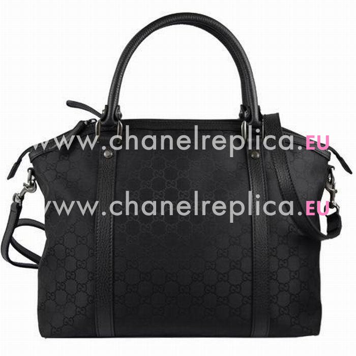 Gucci Classic GG Mark Calfskin Bag Black G5077645