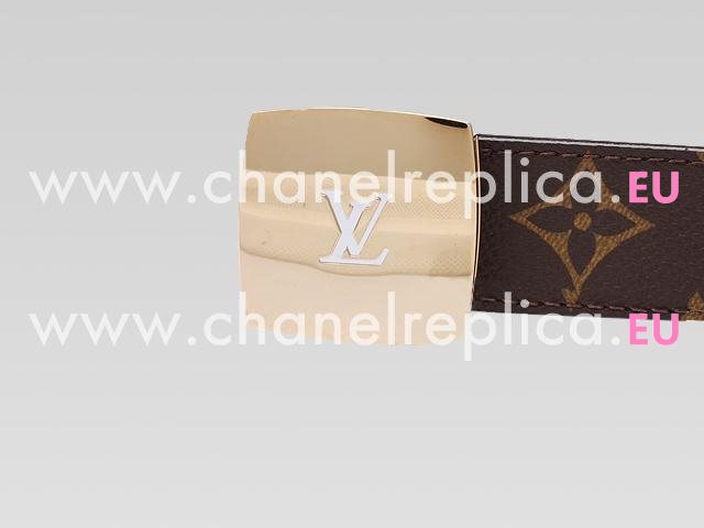 Louis Vuitton Monogram Canvas Cut Reversible Belt M6887W