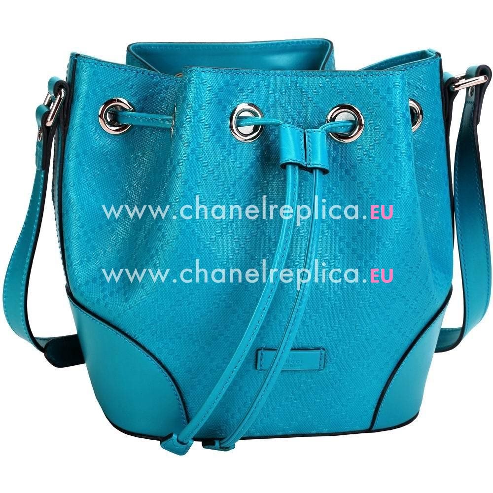 Gucci Bright Diamante Classic Calfskin Bag In Blue G5523218
