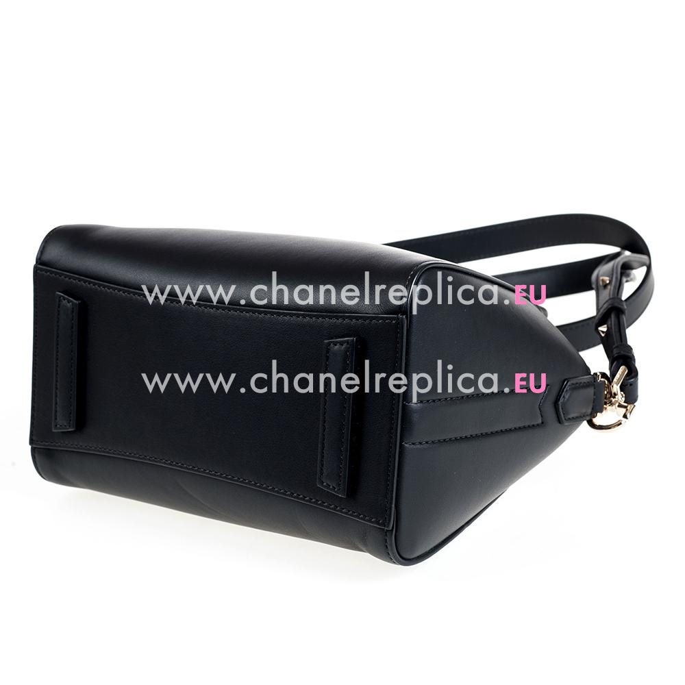Givenchy Antigona Goat Skin Shoulder Tote Bag Mini Black GC465386