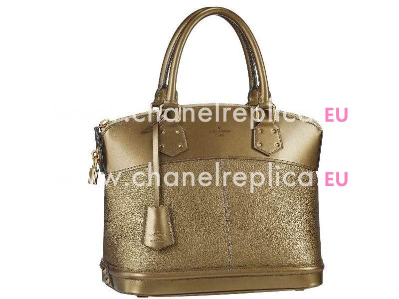 Louis Vuitton Suhali Leather Lockit PM Bronze M95710