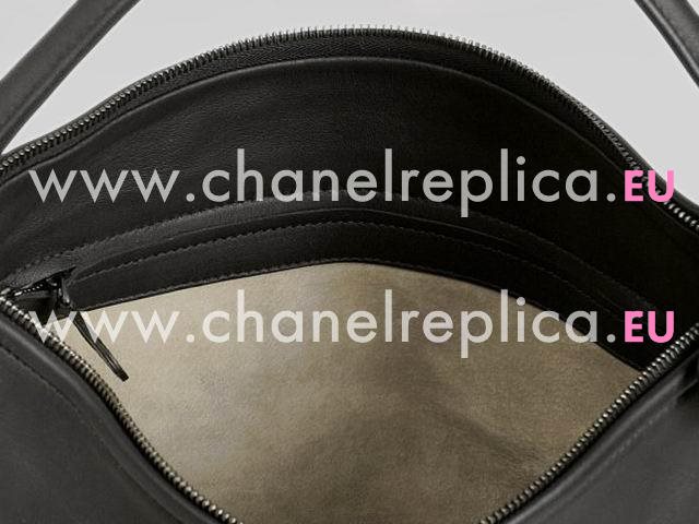 Bottega Veneta black buttersoft leather shoulder bag BV3016925