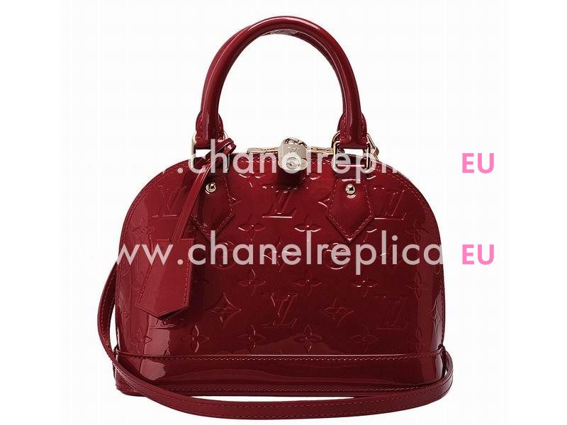 Louis Vuitton 2010 Monogram Vernis Alma BB Appleblossom M91606